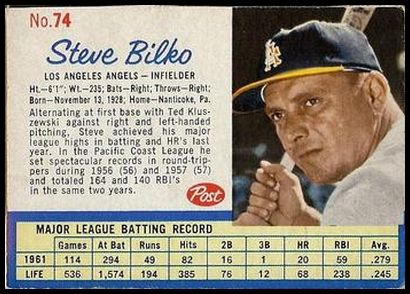 74 Steve Bilko